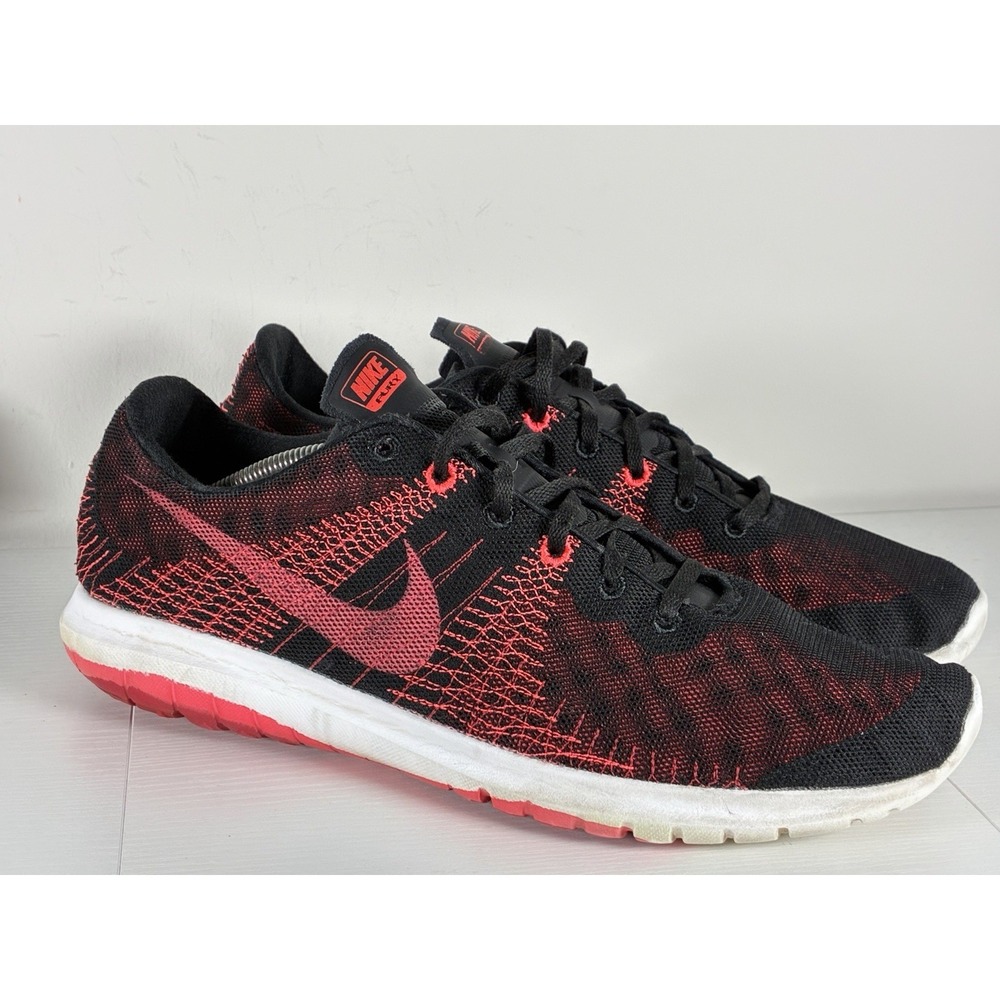 Size 13 - Nike Flex Fury Black - 705298-008 Men's Shoes Training